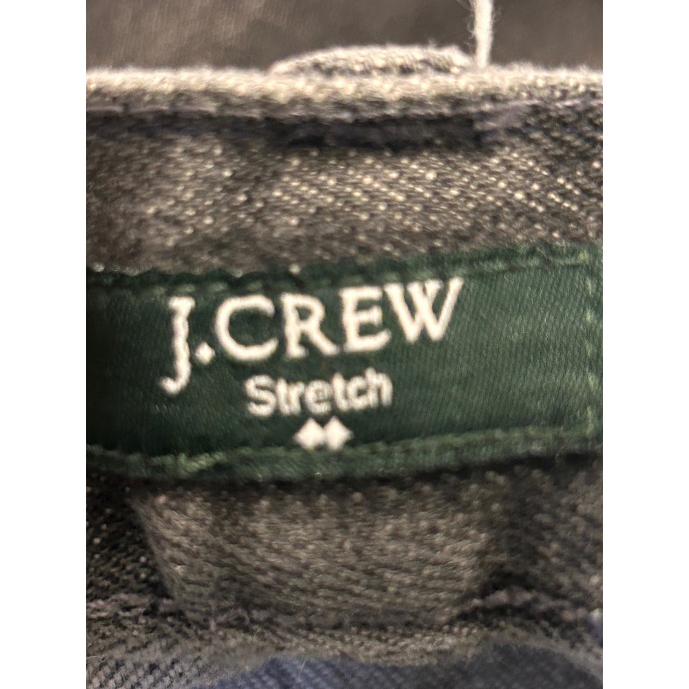 J.Crew Matchstick Straight Leg Jeans Charcoal‎ Gray Stretch Denim Size 28 6376 - Picture 3 of 11